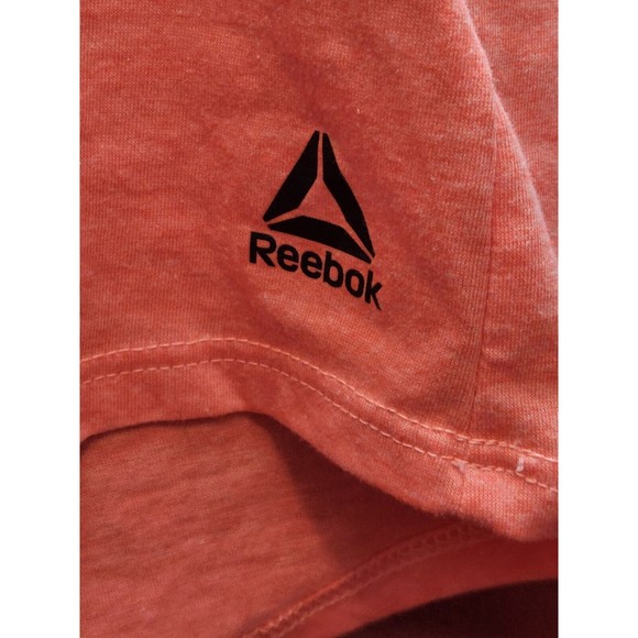 Reebok Pink T Shirt Open Racerback Size Medium Athletic Performance Top Womens - Picture 2 of 5